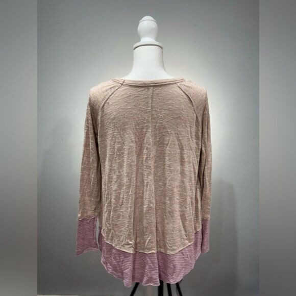 CLEARANCE! Tan We the Free Hi-Low Knit Top Size XS VGUC - Picture 2 of 7